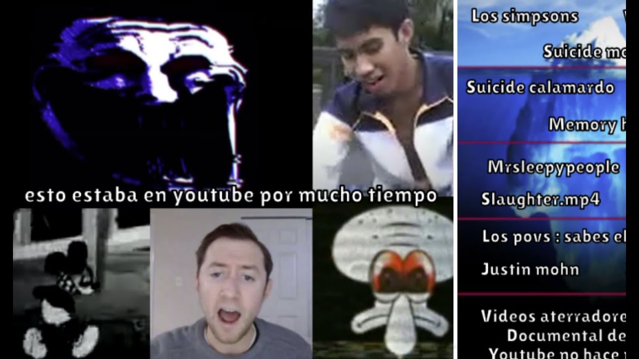 El iceberg de los canales y videos perturbadores de YouTube