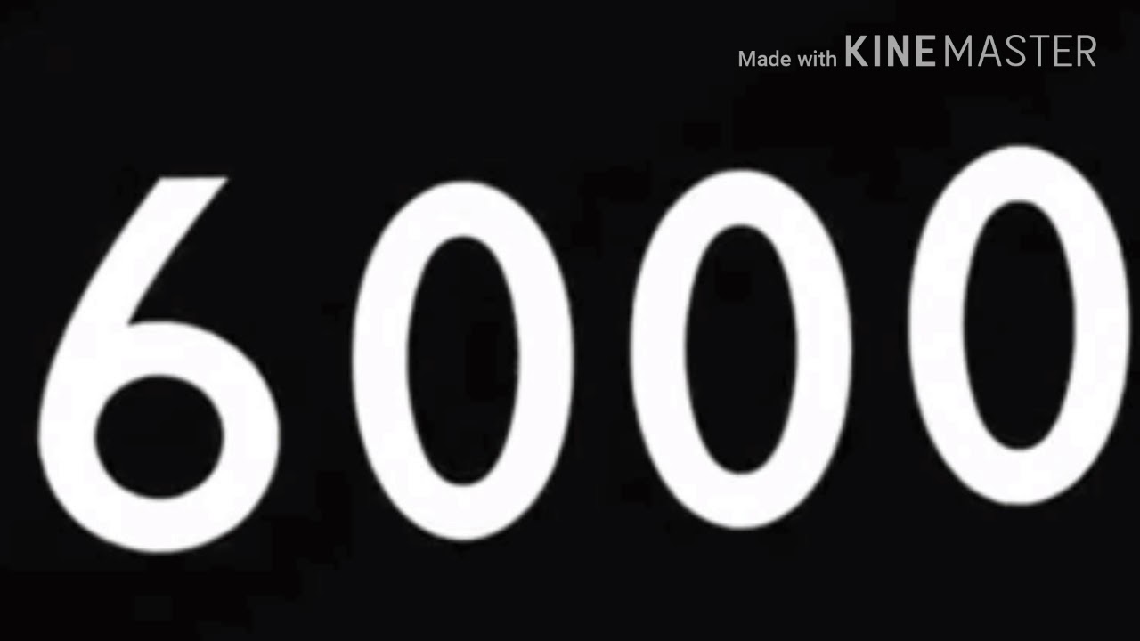 6000 subscribers full music feat. Legoboynj