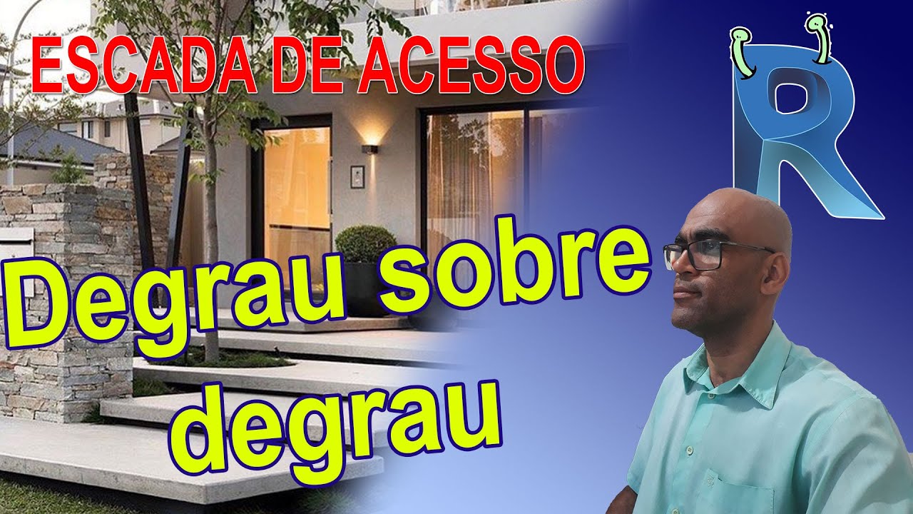 Escada de acesso. Como fazer um degrau sob o outro?