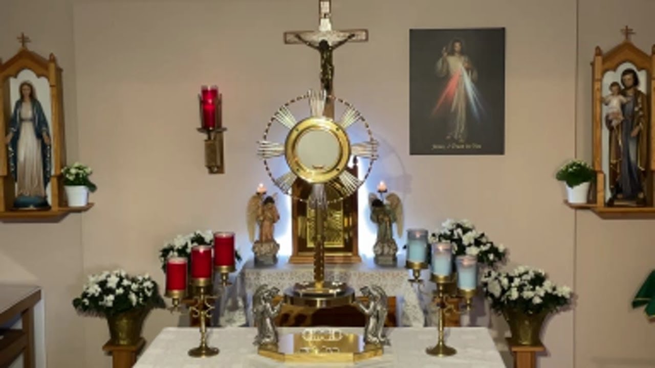LIVE Eucharistic Adoration - Sisters of Divine Mercy