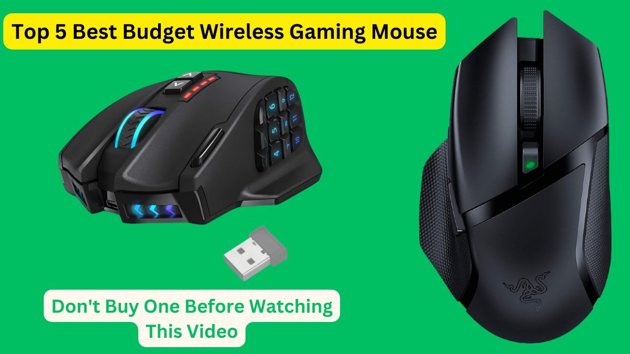 Best Budget Wireless Gaming Mouse 2024 (Don't Buy One Before Watching This Video)