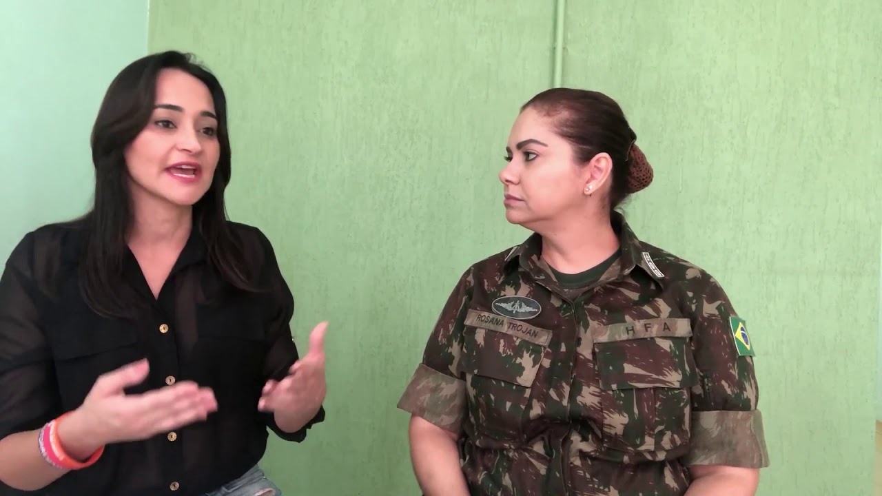 Carreira Militar e Liderança na Enfermagem - Entrevista TC Rosana Trojan