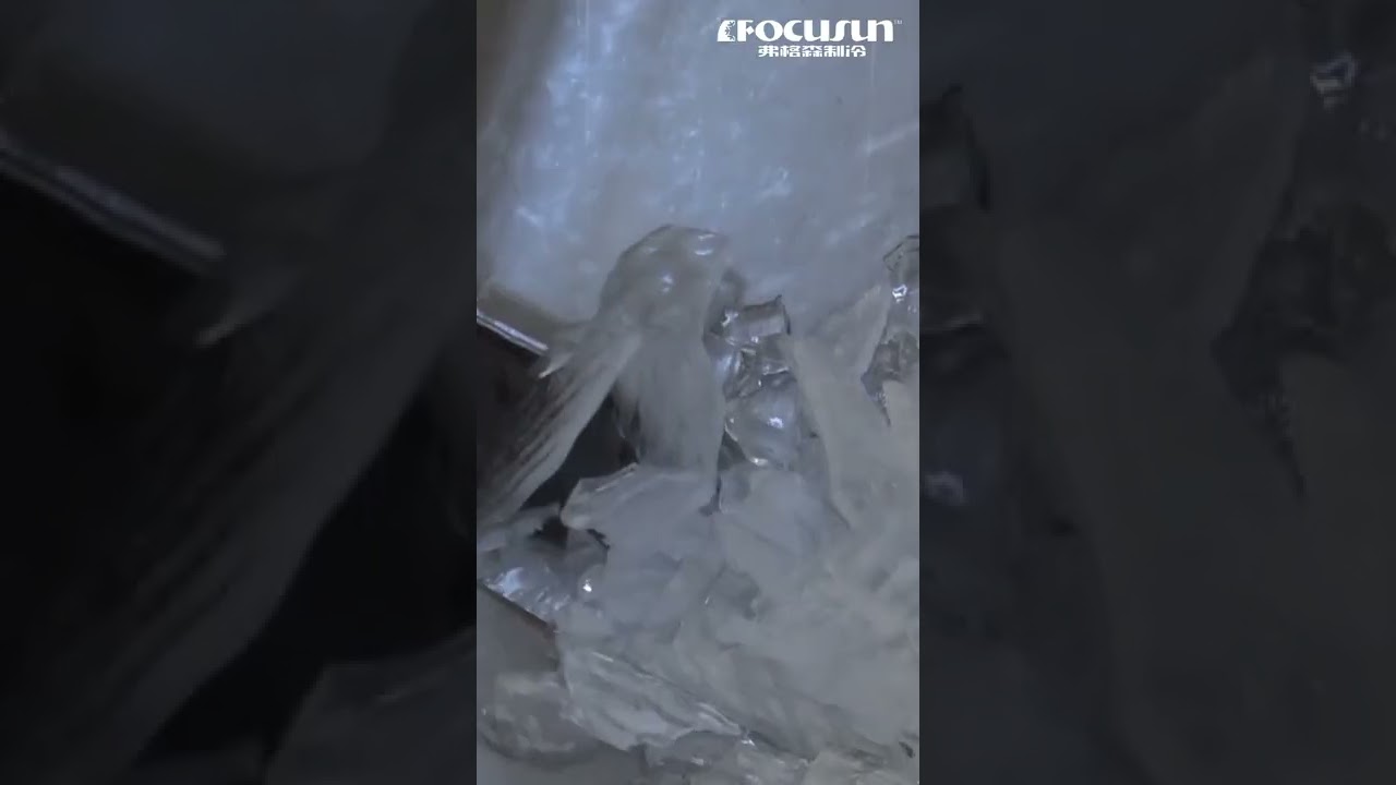 Plate Ice Machine test, 10ton/day, made in Focusun factory