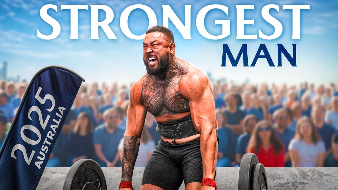 I AM THE 3RD STRONGEST MAN IN AUSTRALIA!