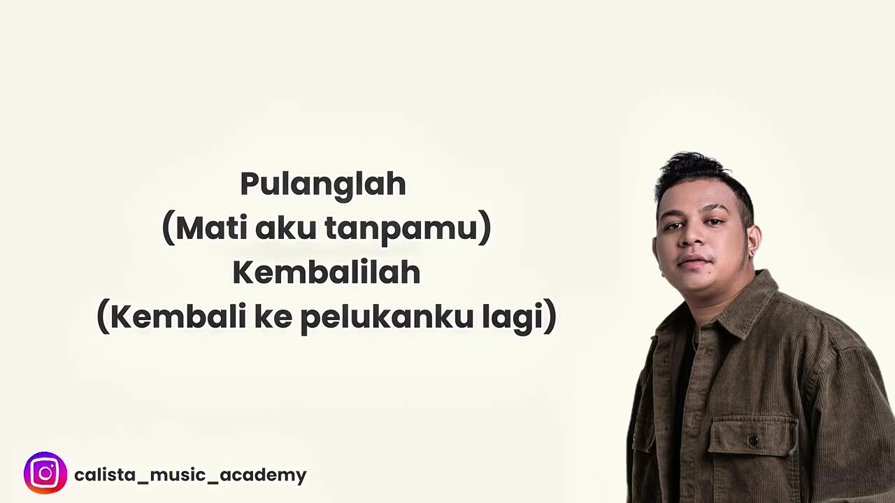 MARIO G KLAU PULANGLAH OFFICIAL KARAOKE LYRIC