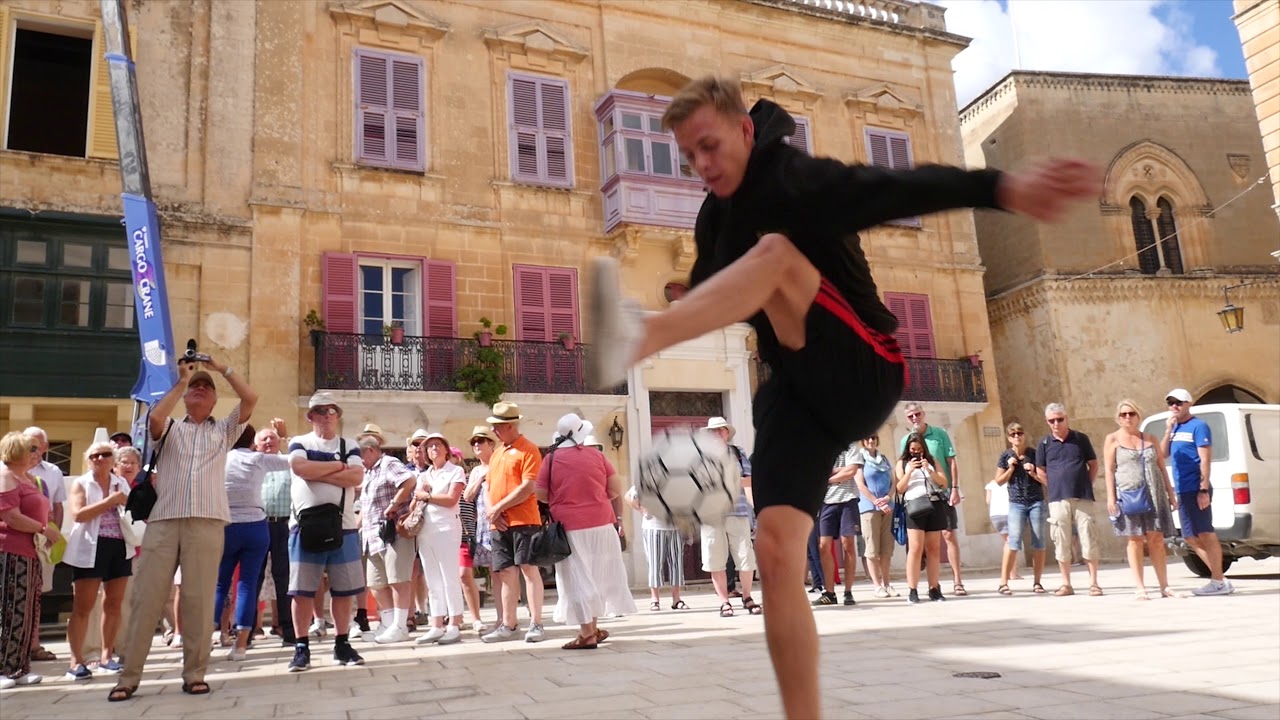 Winners Dare More | Football Freestyle in Malta [Ep1 Mdina]