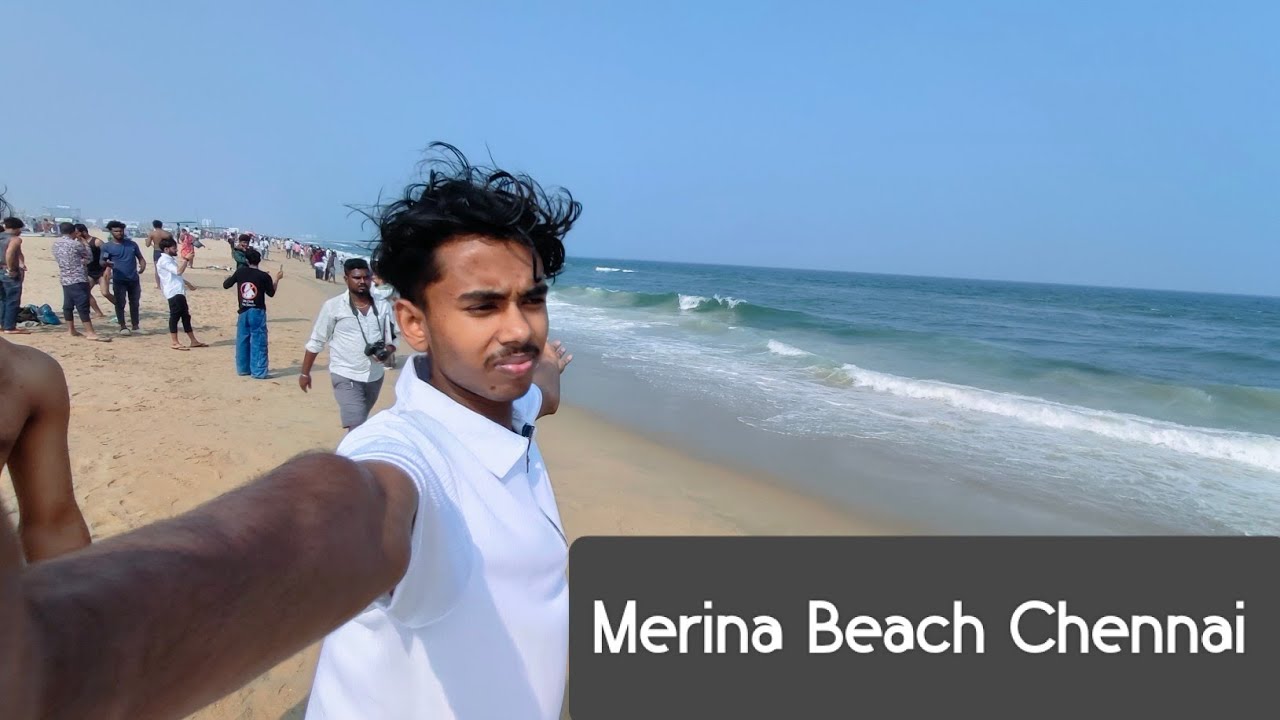 Chennai Merina Beach tourist ⛱️ | Daily Vlog video ( 29 ) Your Brother Vlogs | #dailyvlog #minivlog 