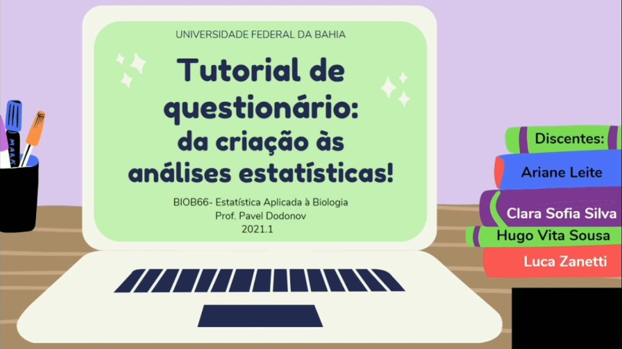 Tutorial de questionário: da criação às análises estatísticas!