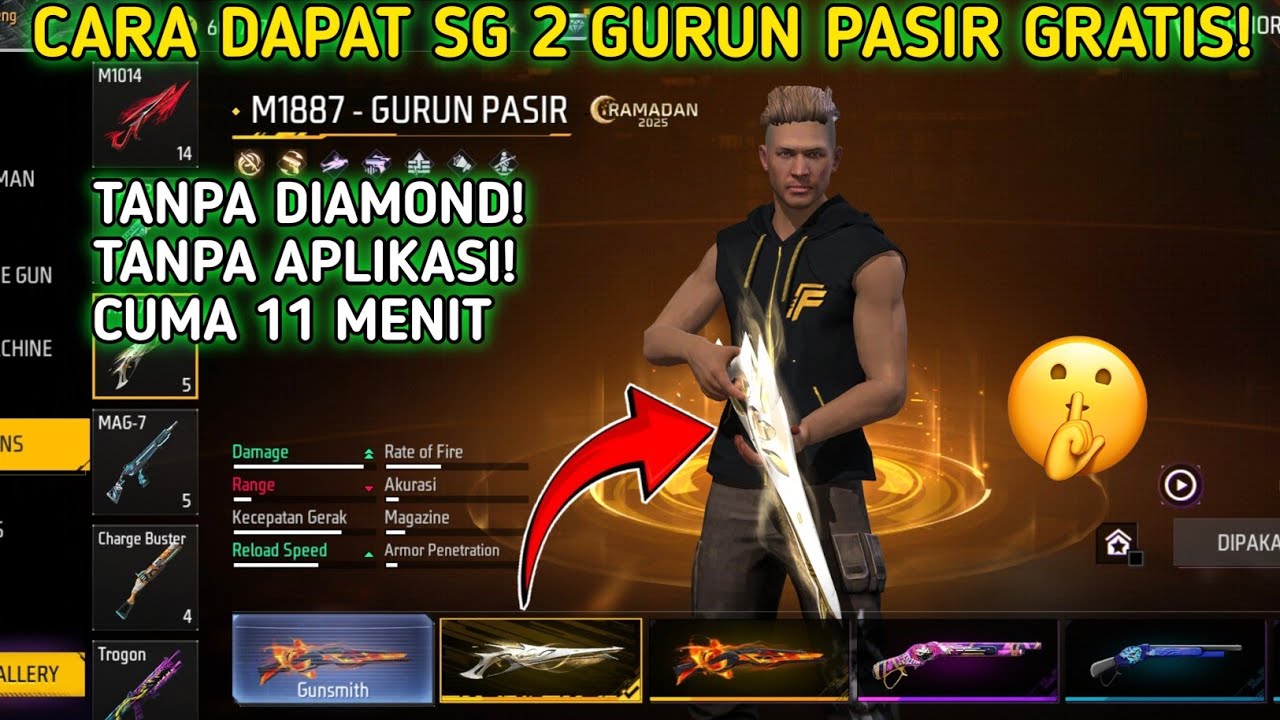 CARA MENDAPATKAN SG 2 GURUN PASIR GRATIS TERBARU 2026 | CARA DAPAT SG 2 GRATIS ‼️