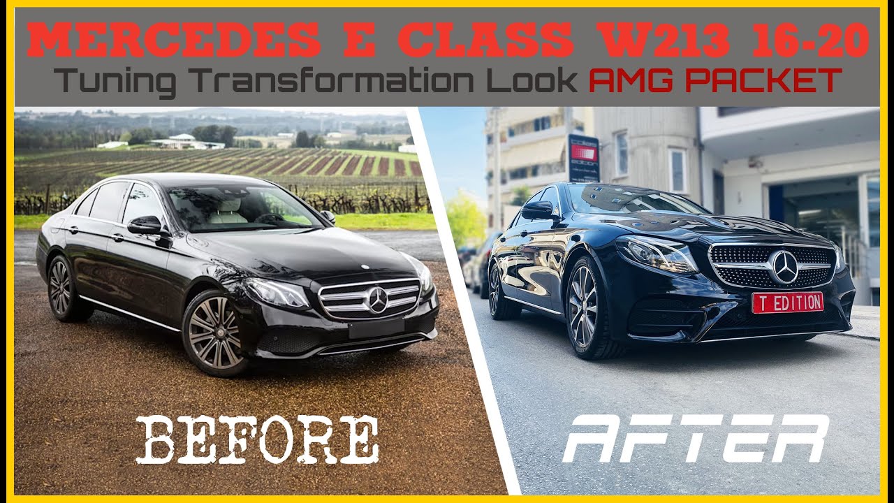 Mercedes E class w213 Complete body kit AMG Packet by Tolias Edition Garage