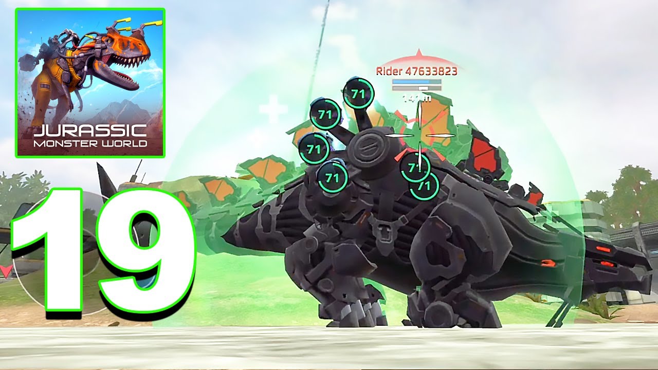 Jurassic Monster World - Gameplay Walkthrough Part 19 - Stegosaurus (Android Games)
