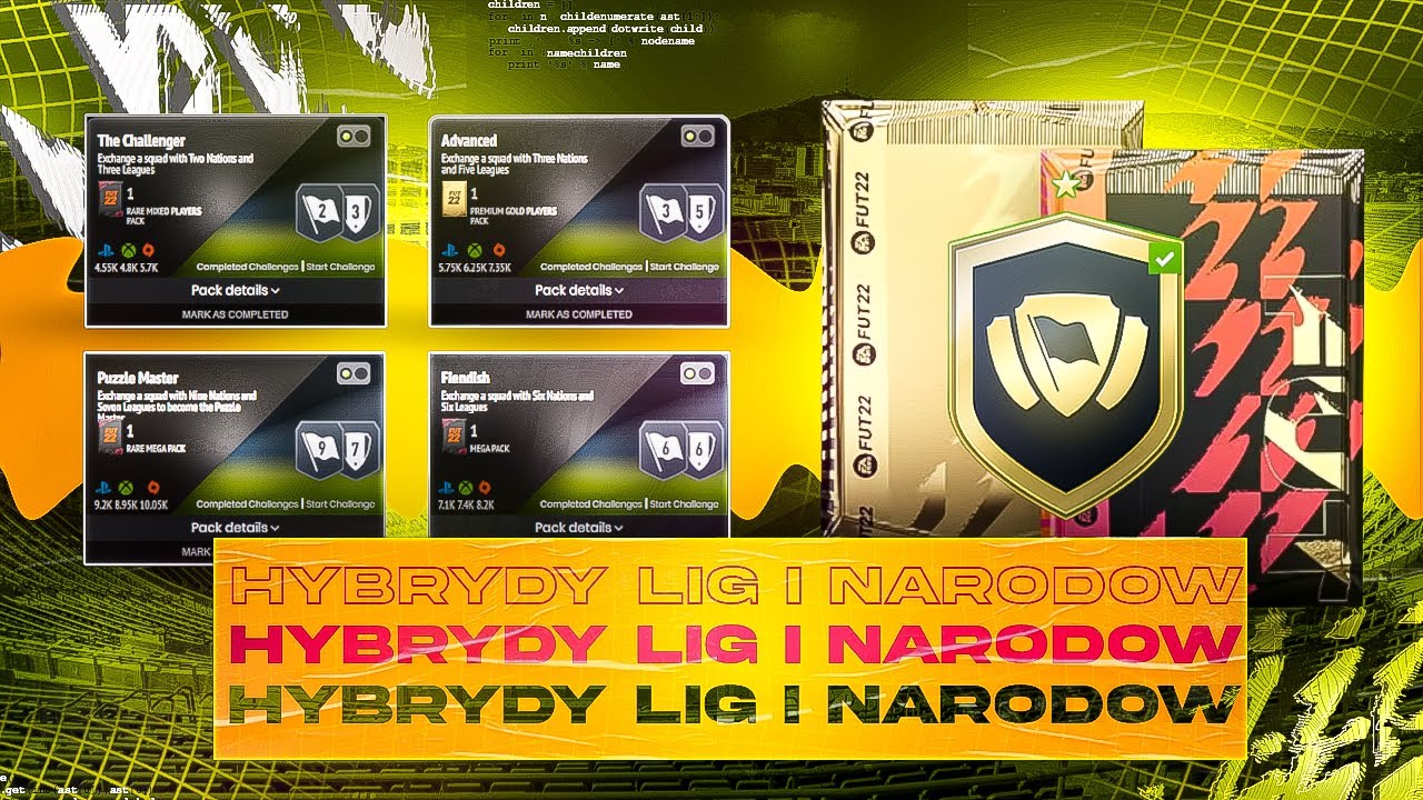 NAJLEPSZE SBC NA START FIFY 22! HYBRYDY LIG I NAROD&Oacute;W! JAK ZROBIĆ TANIO?!