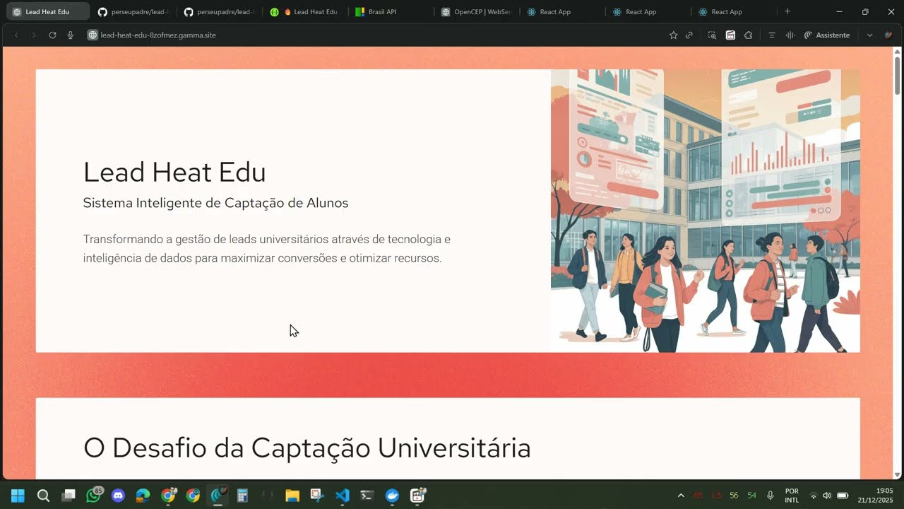 Lead Heat - Edu: Sistema Inteligente de Capta&ccedil;&atilde;o de Alunos (MVP - Eng. Software - PUC-Rio)