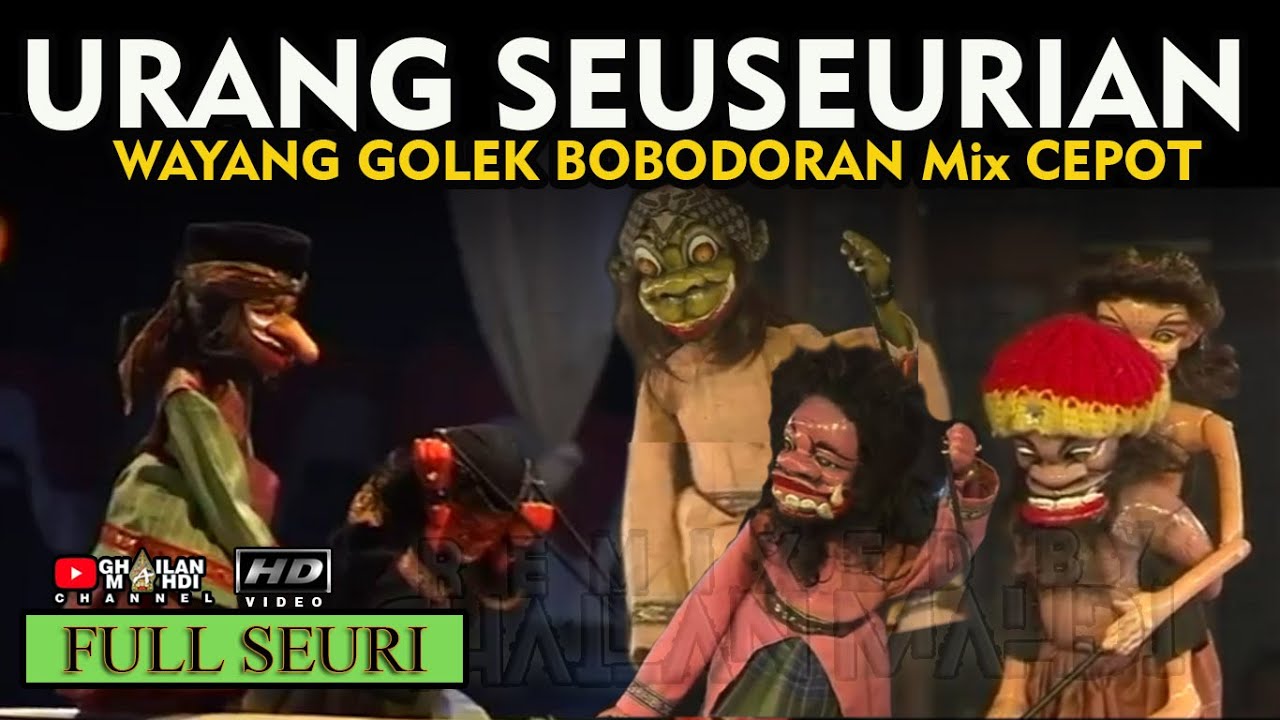 Wayang Golek Bodoran Asep Sunandar Sunarya Mix Cepot