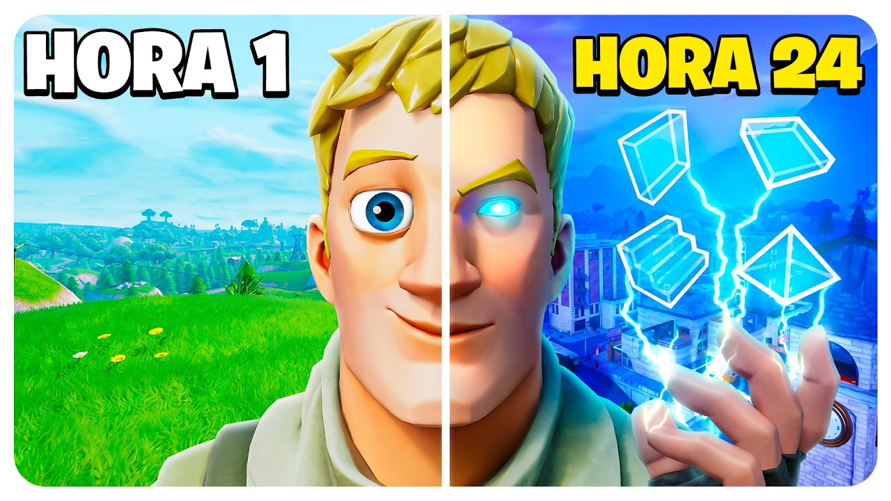 Entren&eacute; a un NOOB por 24 HORAS Seguidas!