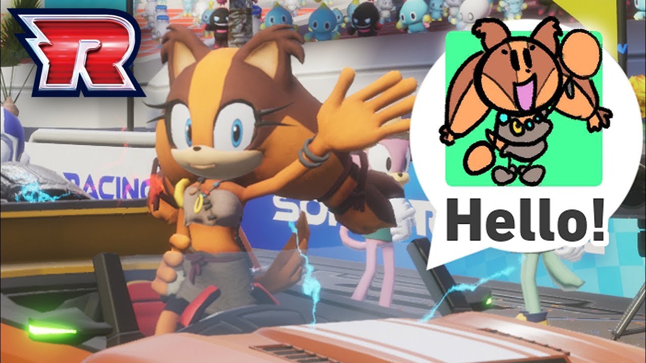 Sonic Racing Crossworlds: Sticks Replaces Blaze Mod