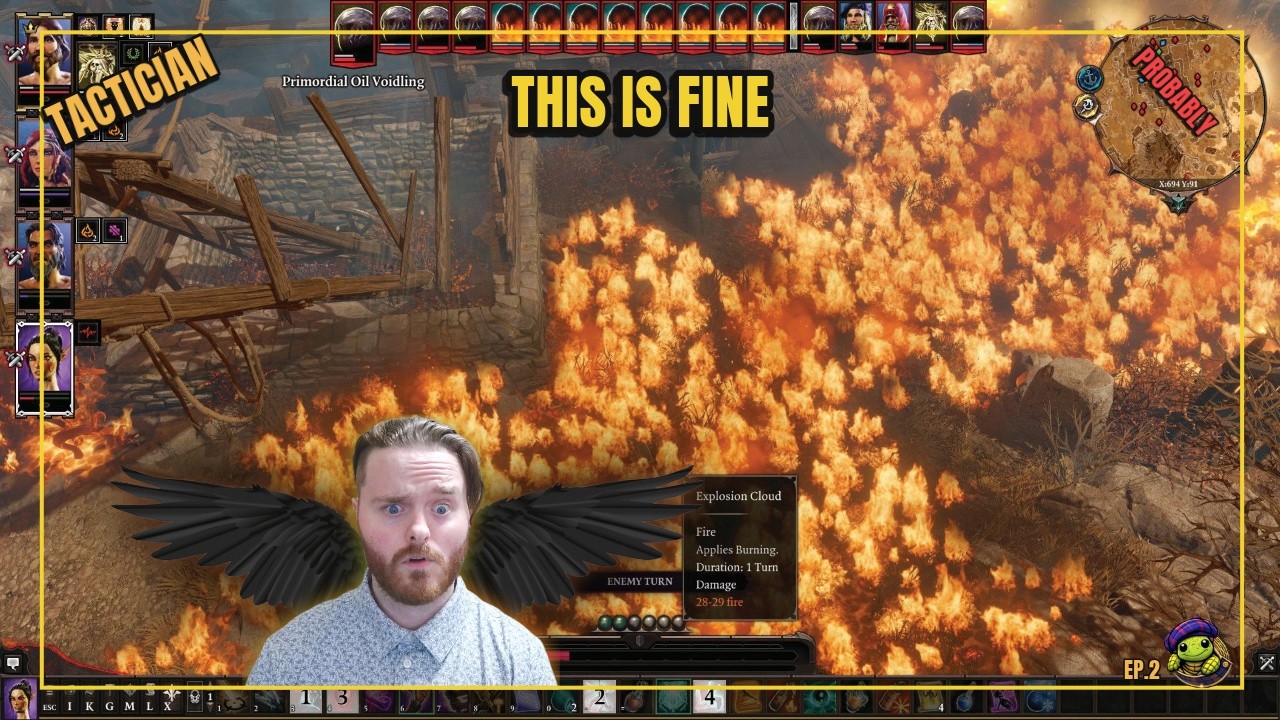 🔥 I Chose Tactician… That Was a Mistake 🐦‍⬛ | Divinity Original Sin 2 Raven Build