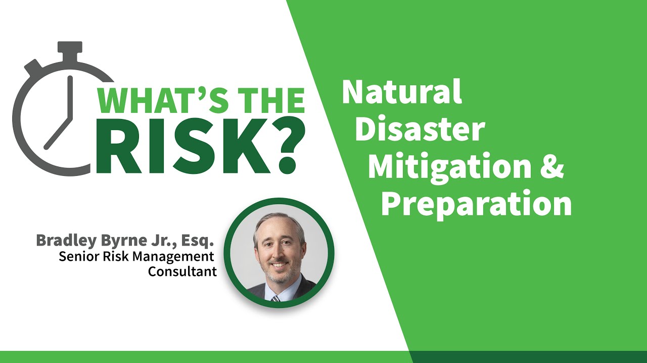 Two Minutes: What's the Risk? Natural Disaster Mitigation and Preparation