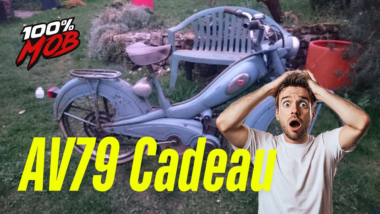 MERCI 😱 mon pote me donne une Motobécane Av79