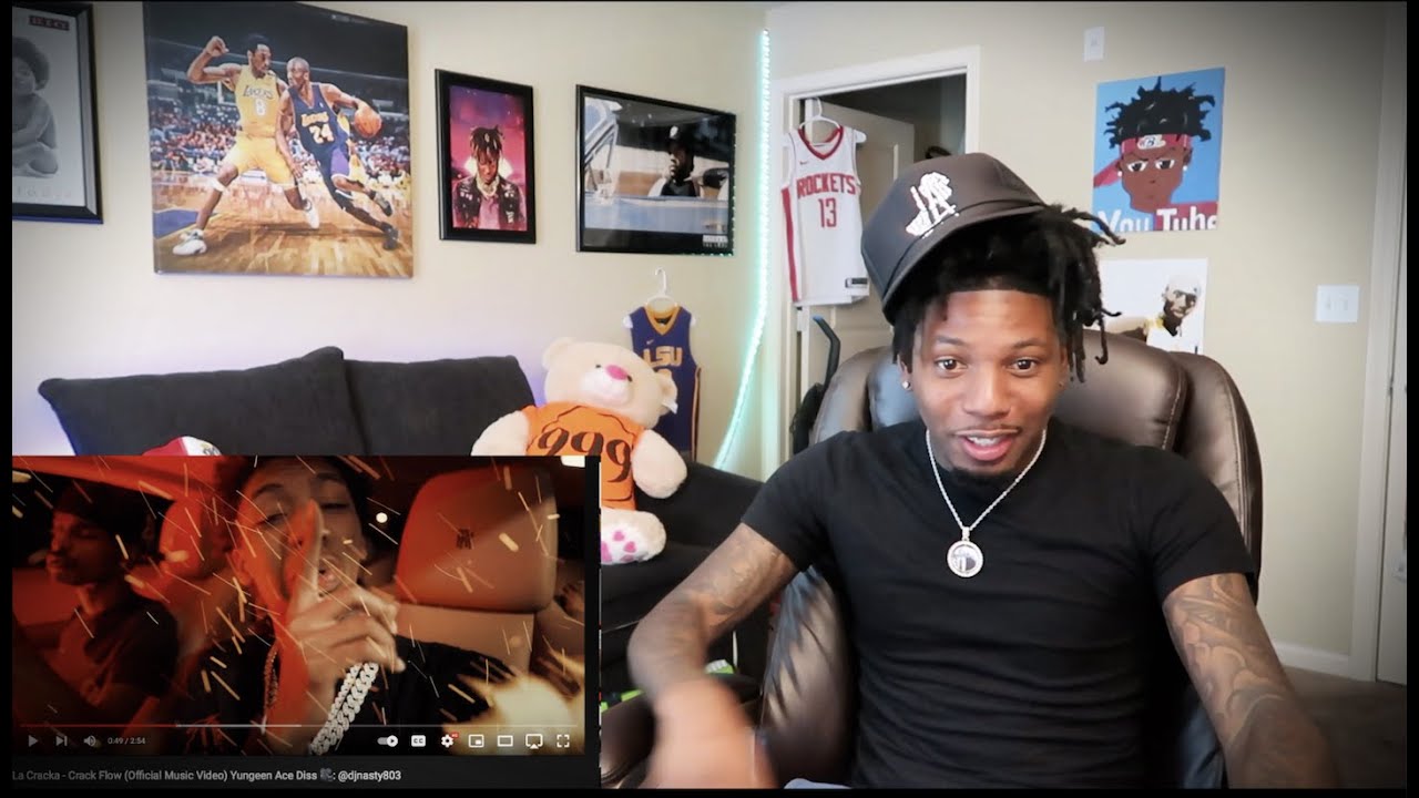 HE SAID WHAT!!  La Cracka - Crack Flow (Yungeen Ace Diss) (REACTION!!!)