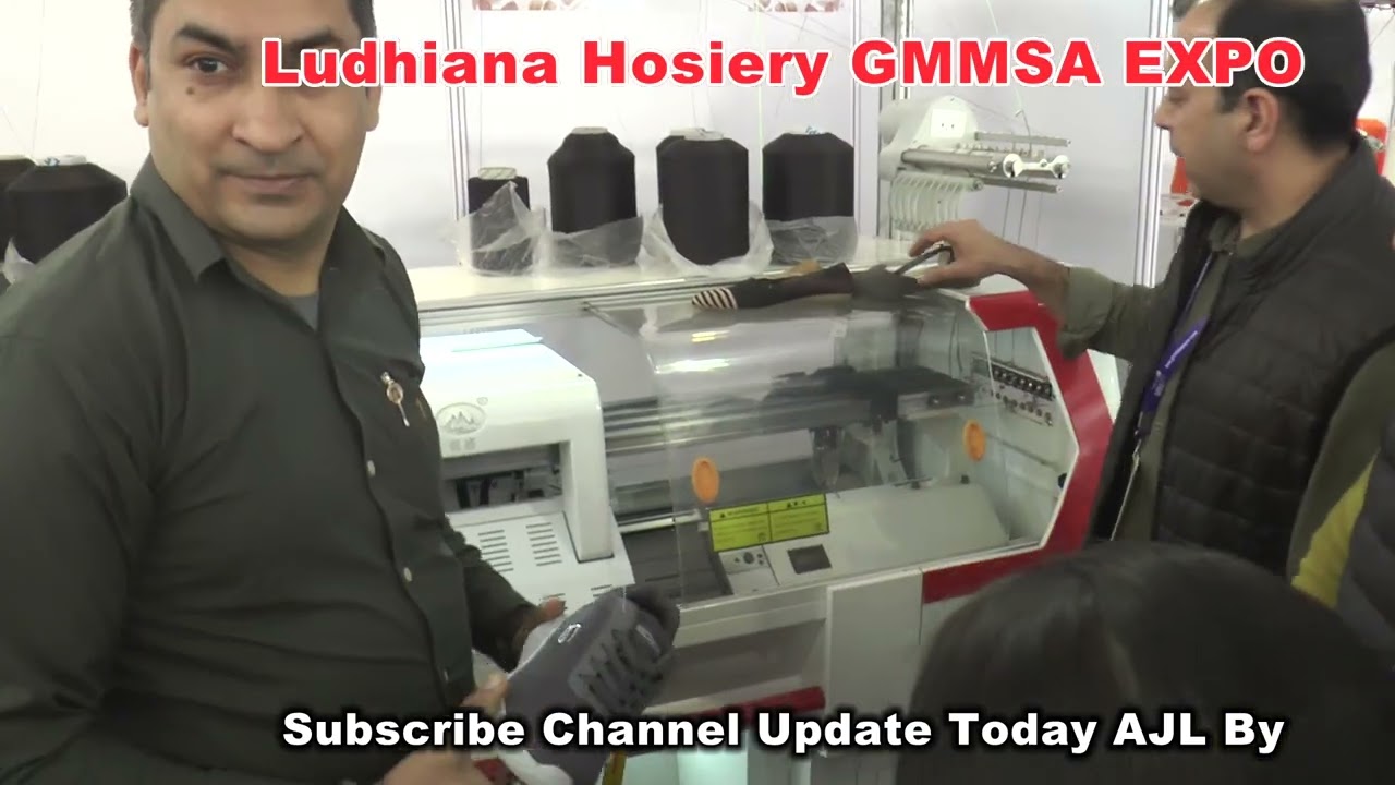 RETECH International | Hosiery Computerised Knitting Machines SAPPHIRE | GMMSA EXPO | Ludhiana India