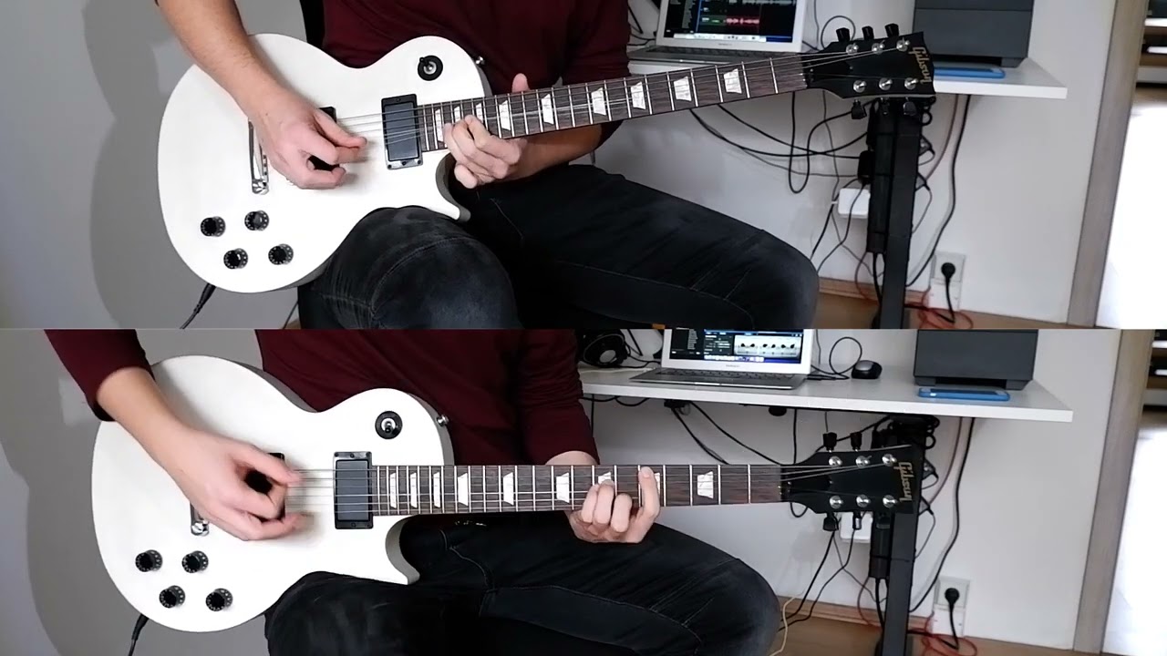 Thin Lizzy - Don’t Believe a Word | Guitar Cover | Gibson LPJ 2013 GarageBand Presets