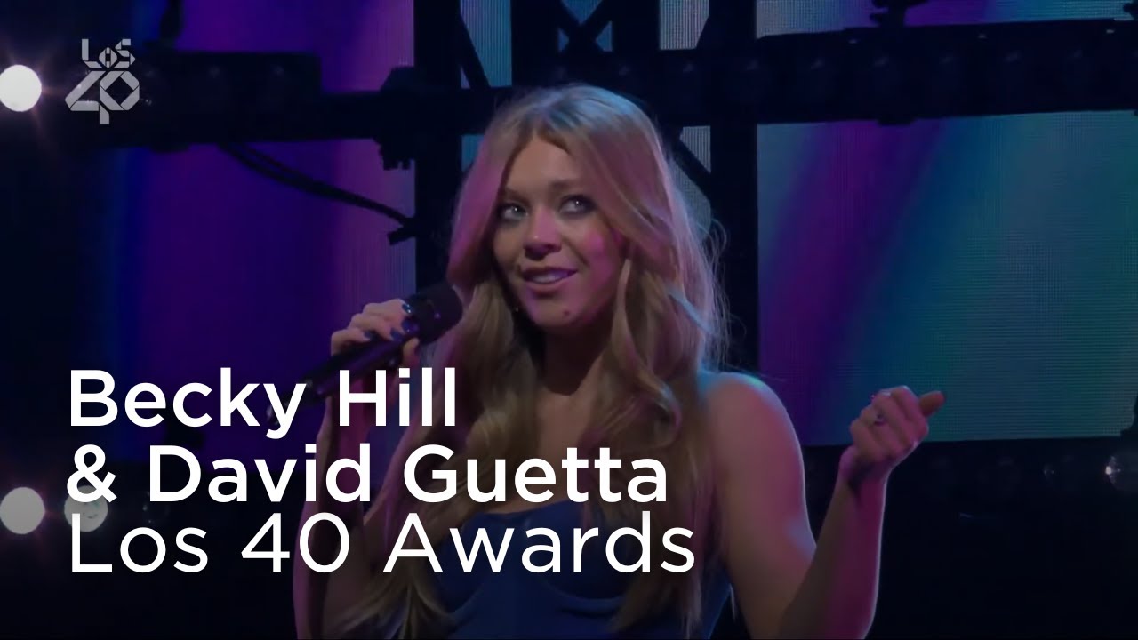 David Guetta, Becky Hill &mdash; Remember / Crazy What Love Can Do / I'm Good Live Los40 Music Awards 2022