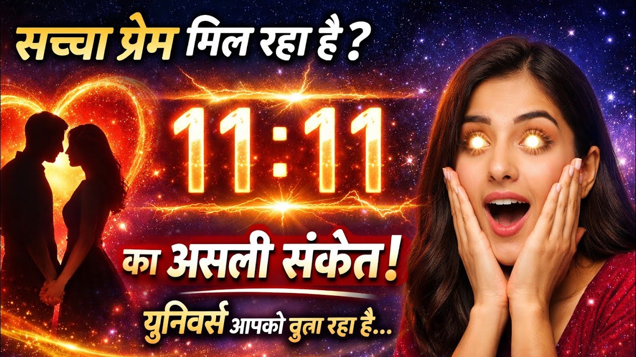 क्या 11:11 है Universe का सच्चा प्रेम संदेश? | Angel Number 1111 का रहस्य। UniverseSutra 