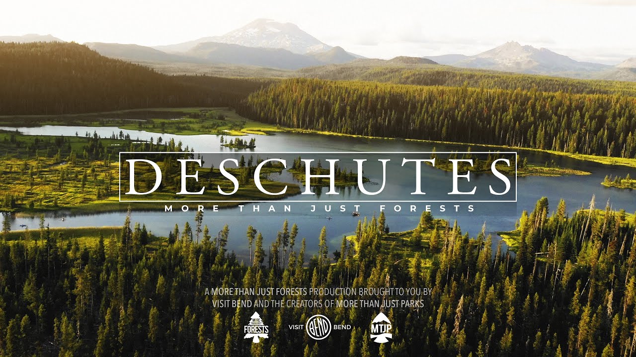 DESCHUTES National Forest 8K Oregon (Visually Stunning 3min Tour)