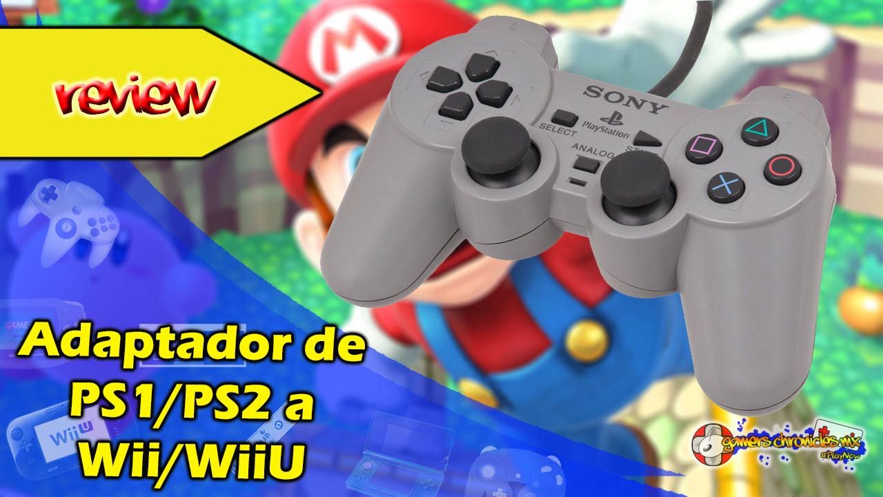 Adaptador de PS1/PS2 a Wii/Wii U
