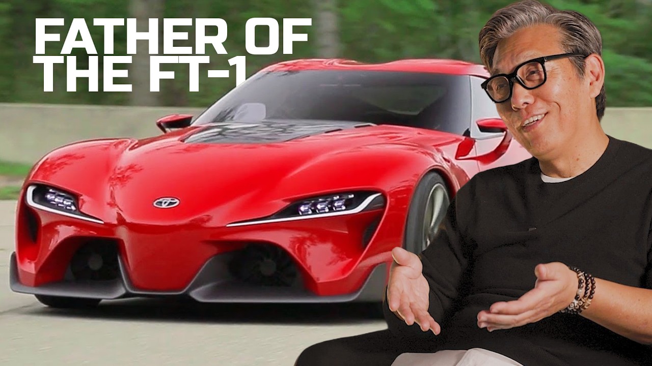 He designed the Toyota Supra concept, and he knows you think it looks better