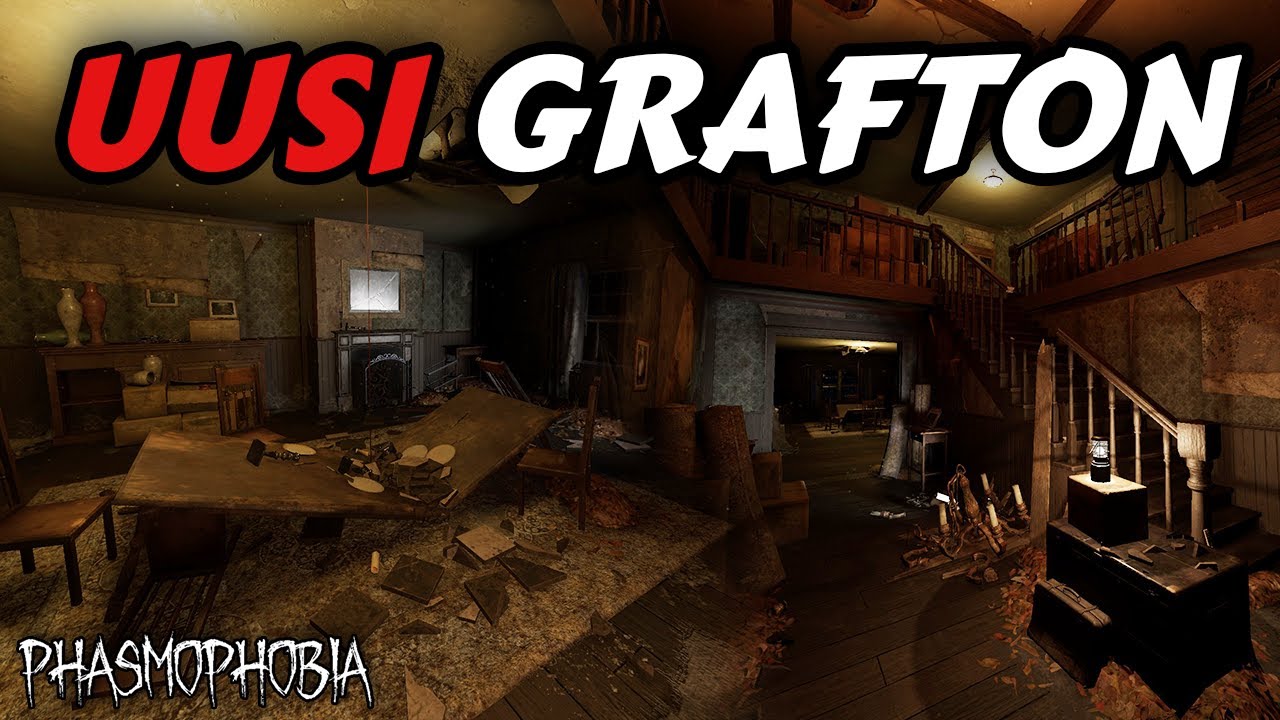 Uusi Grafton ensimm&auml;inen peli - Phasmophobia Suomi