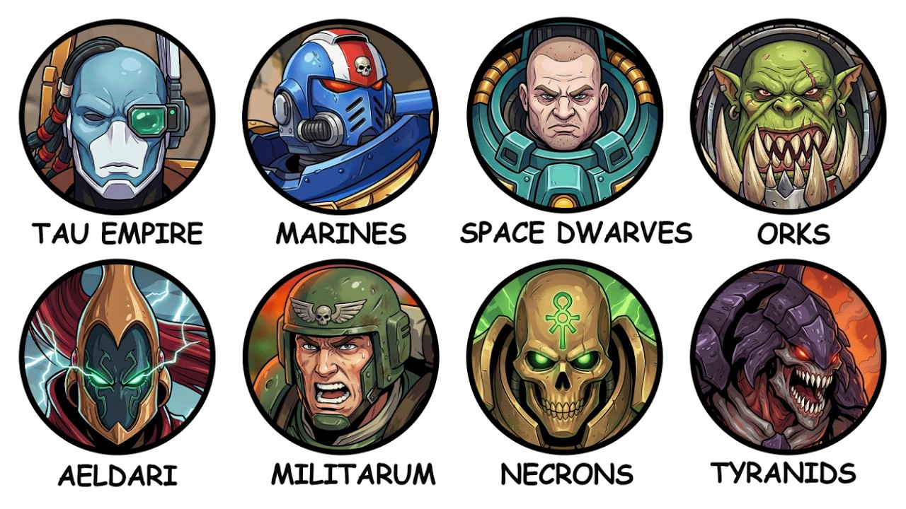 Warhammer 40k's Most Powerful Factions Explained in 20 Minutes