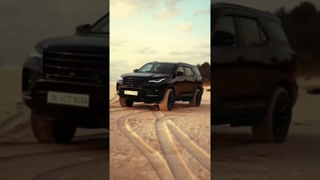 black modified Fortuner 😈😈 Alexander big model new# 2023