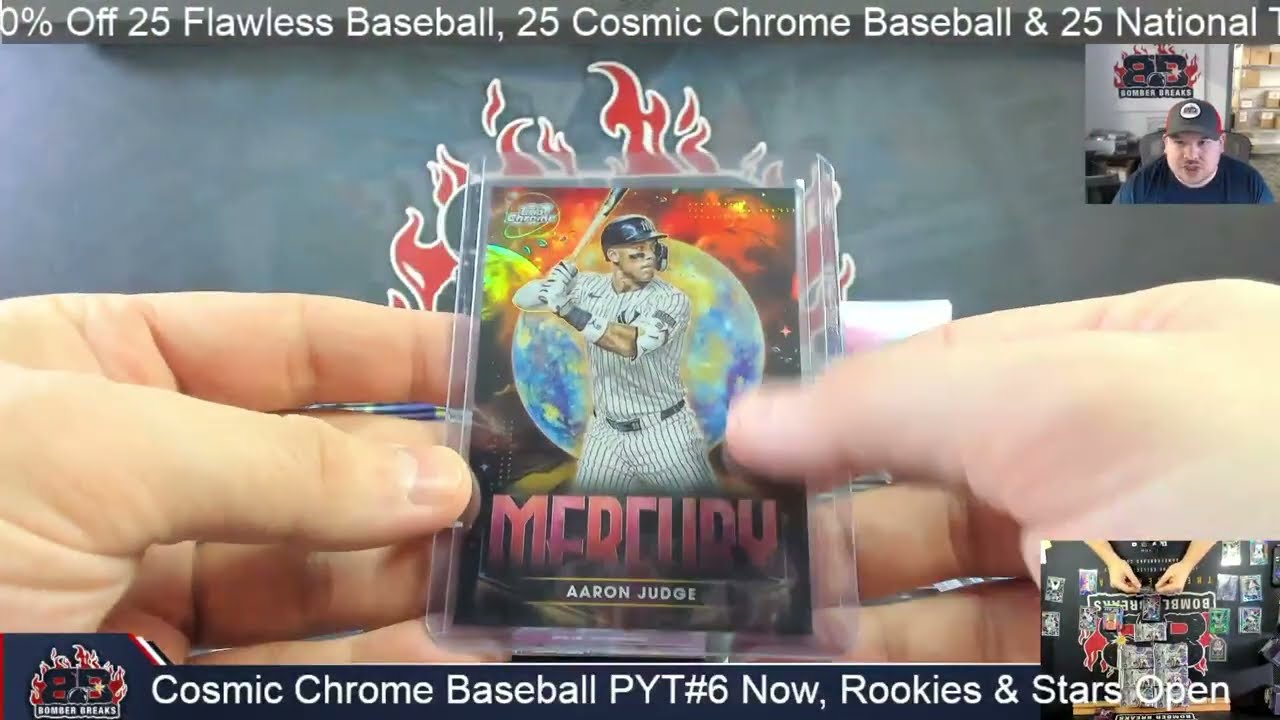 Corbin Superfractor! 2025 Topps Cosmic Chrome Baseball Pick Your Team #6 Case Break 1 2 26