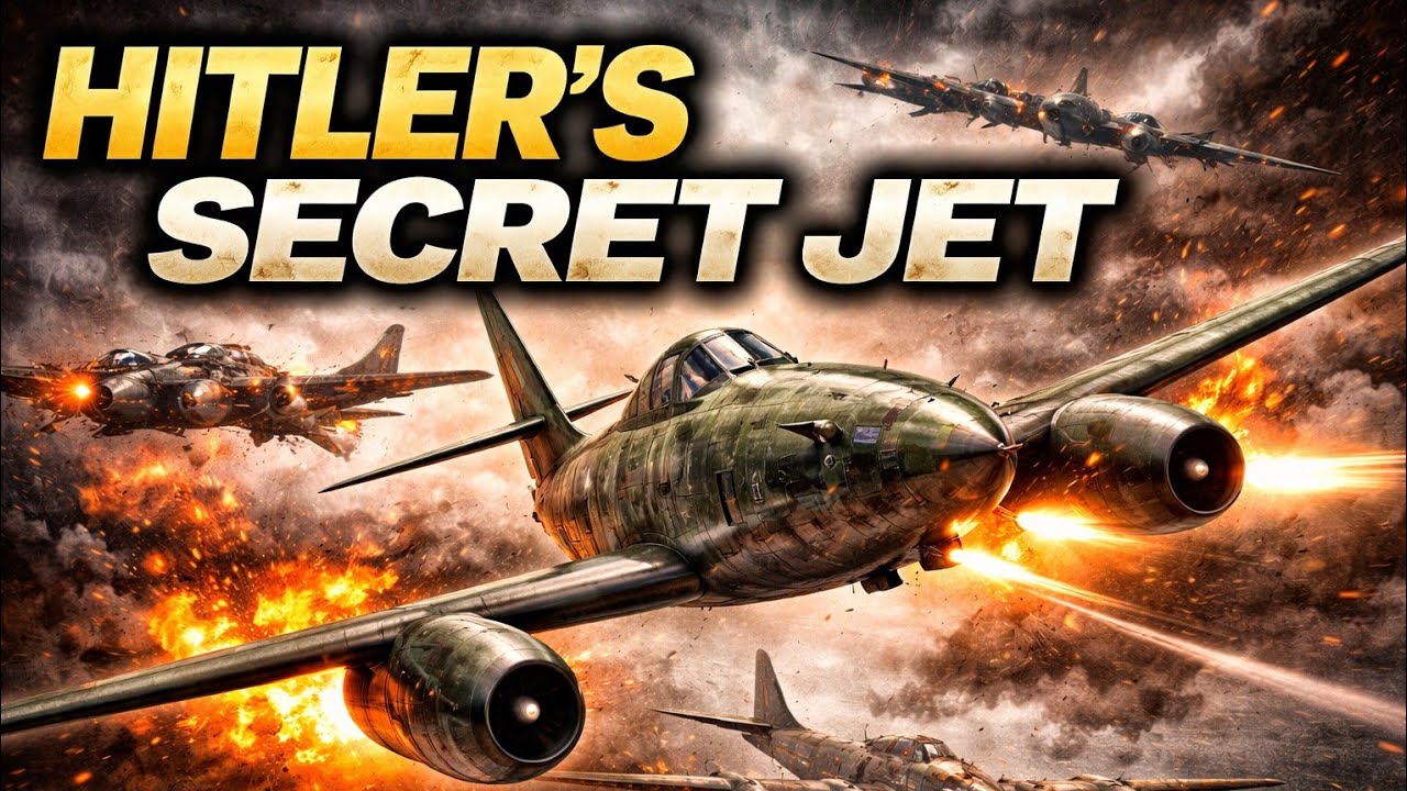 Hitler’s Secret Jet Fighter: The Messerschmitt Me 262 That Shocked Allied Pilots
