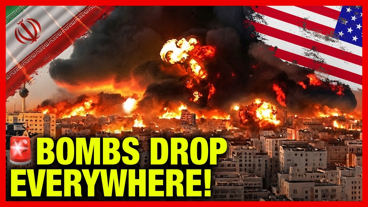 SHOCKING! IRAN US WAR UPDATE LIVE | Bombs Rain Across Middle East As Iran-US War Intensifies!