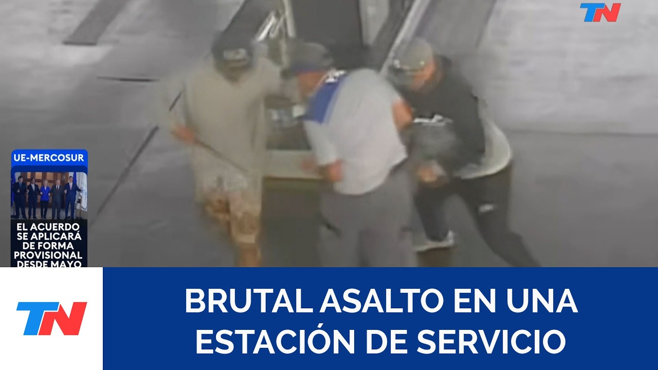 MAR DEL PLATA: brutal asalto en un estación de servicio