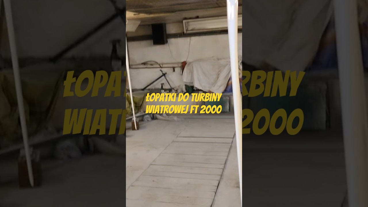 Łopatki do turbiny wiatrowej FT 2000