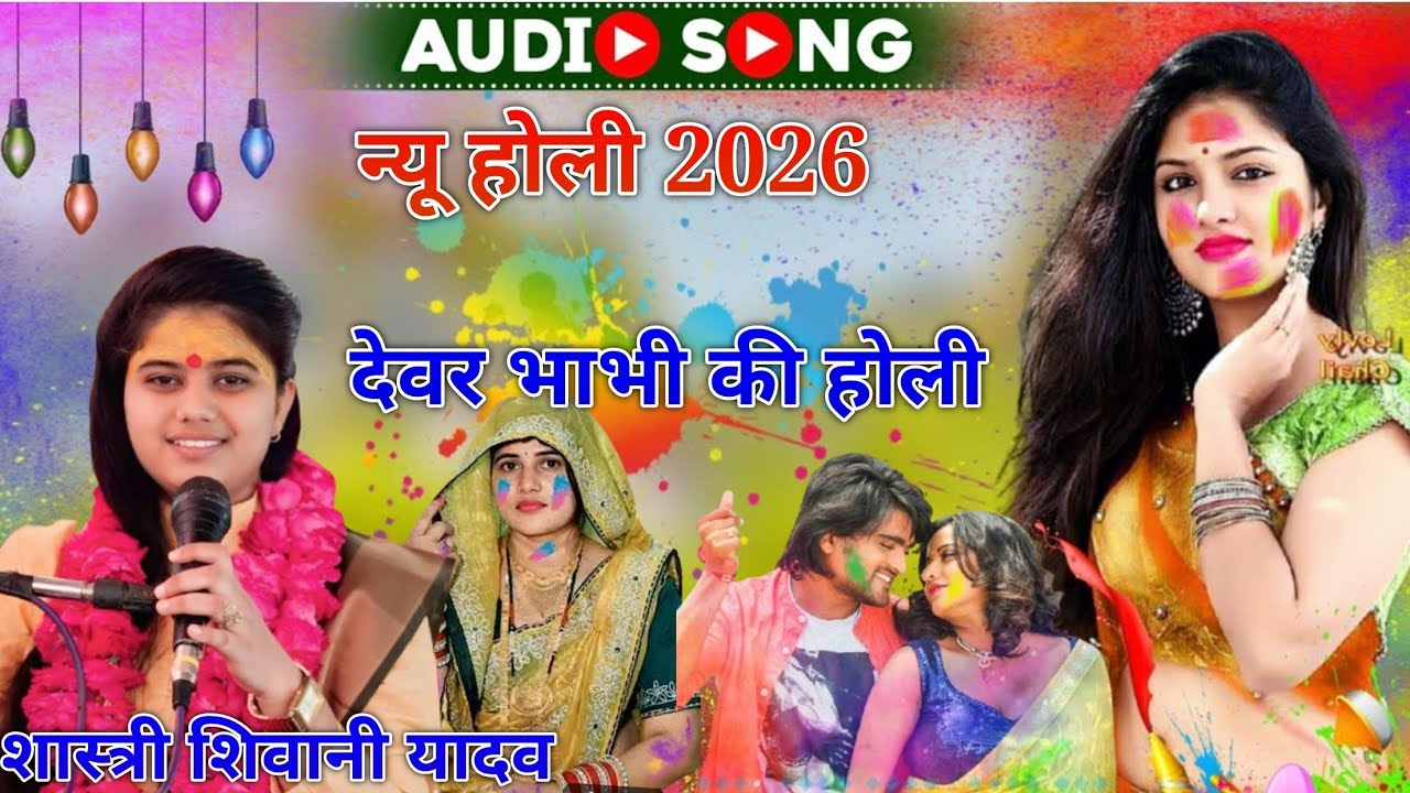 2026 की वायरल होली , देवर भाभी की होली , शास्त्री शिवानी यादव ।