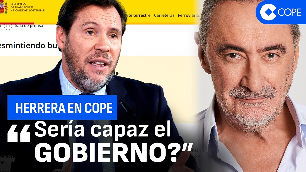 Herrera reacciona a la nueva web de &Oacute;scar Puente para desmentir bulos