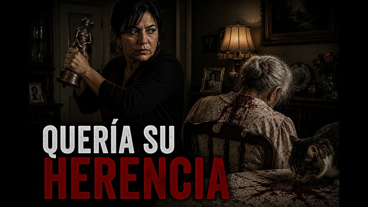 Mujeres asesinas, hoy te cuento la historia de: Ana María Soba, heredera impaciente #viralvideo