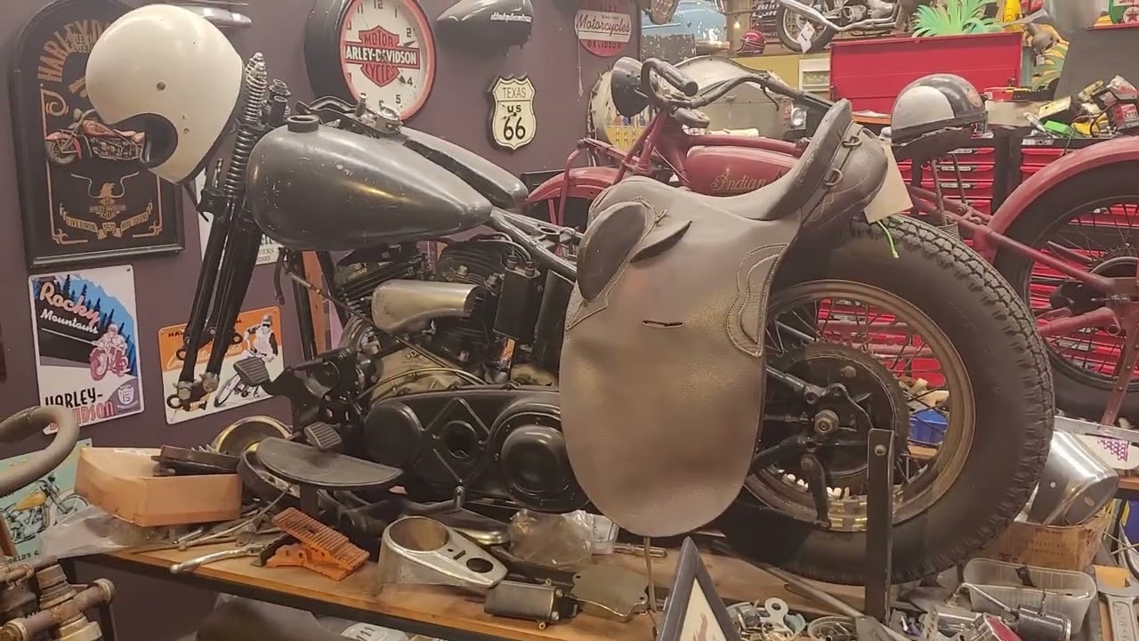 Crazy historic motorbike collection #movie #racing #bike