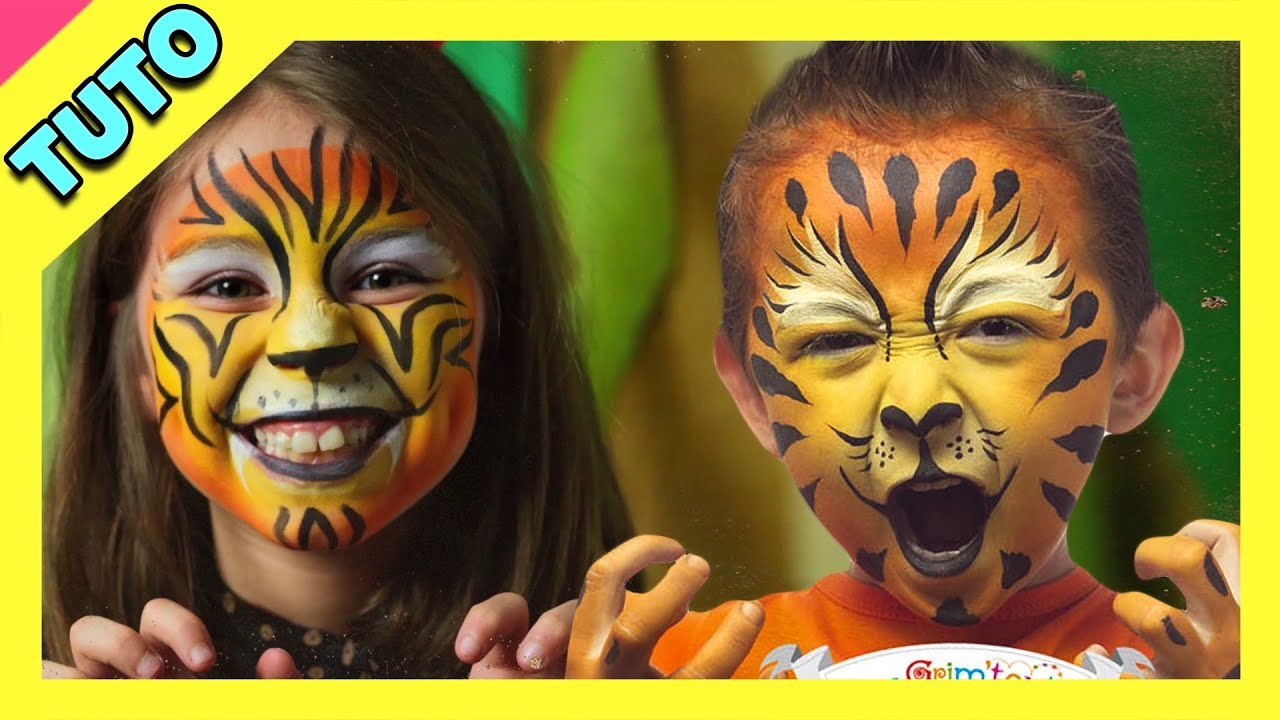 TUTO MAQUILLAGE FACILE - SPÉCIAL ANIMAUX | Déguisement Grim'Tout