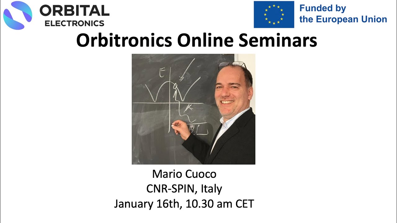 OBELIX Orbitronics Seminar 16-01-2026 by Mario Cuoco
