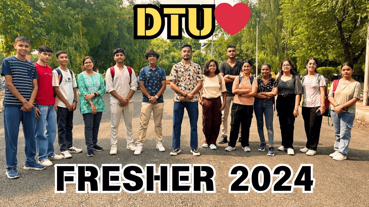 DTU FRESHERS 2024 INTRACTION❤️ | COLLEGE LIFE | FEST | GIRLFRIEND😂