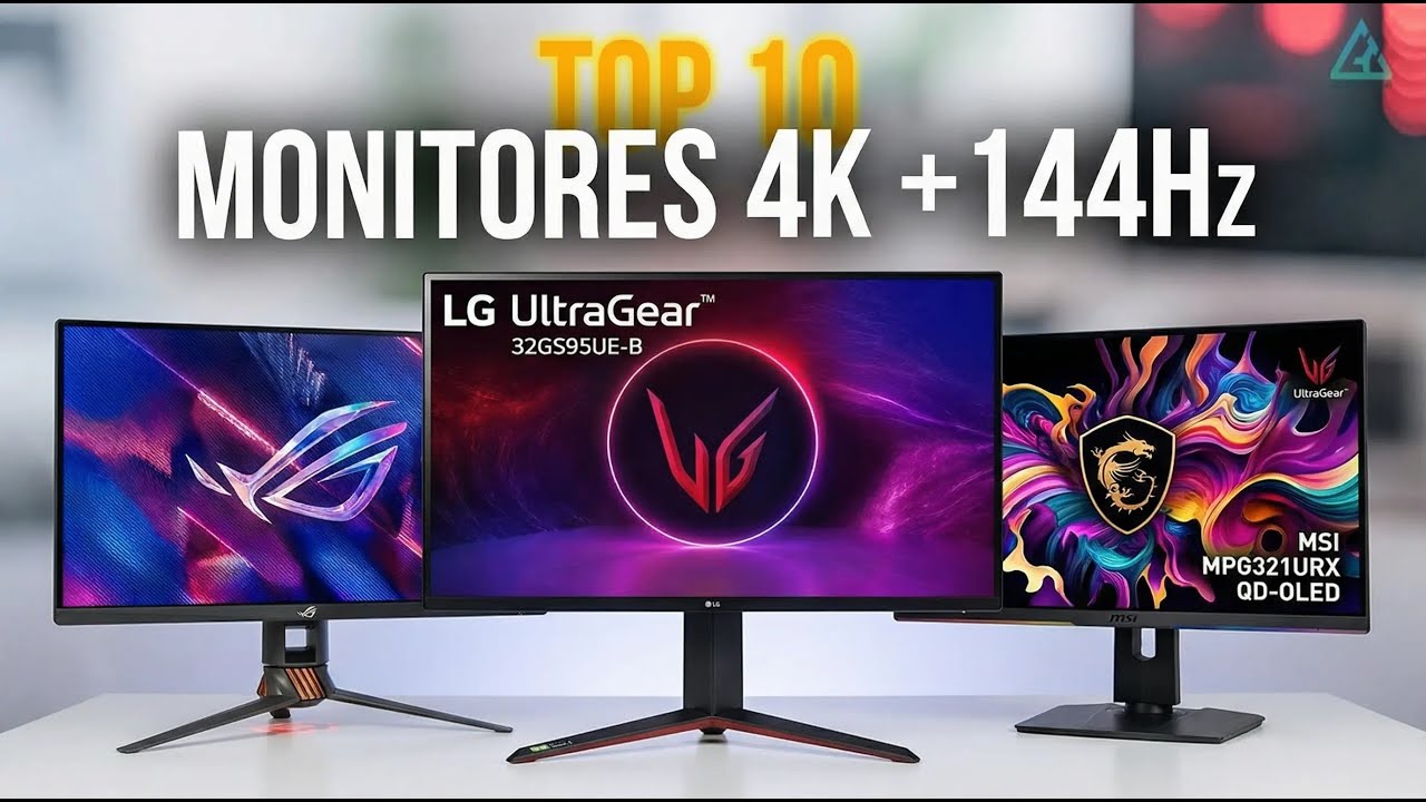 Los MEJORES Monitores 4K 2026 | Mejores Monitores OLED 4K ✅
