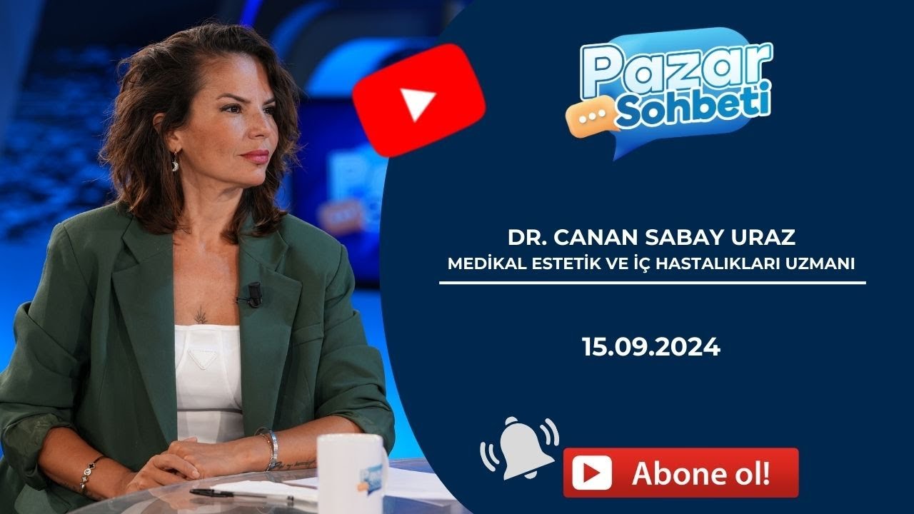 ATV AVRUPA | PAZAR SOHBETİ | DR. CANAN SABAY URAZ | 15.09.2024