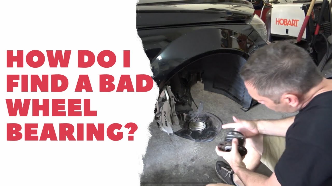 Finding A Bad Wheel Bearing on a W204 Mercedes C63 AMG