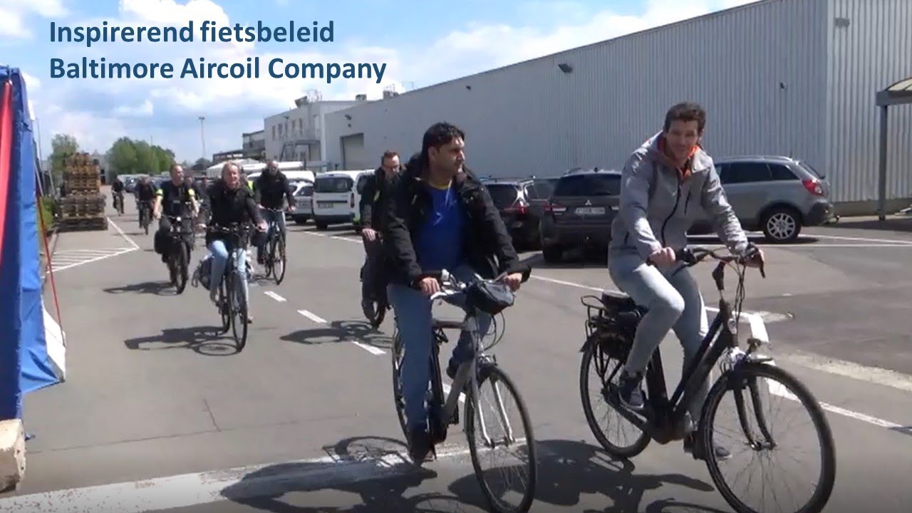 Inspirerend fietsbeleid bij Baltimore Aircoil Company.